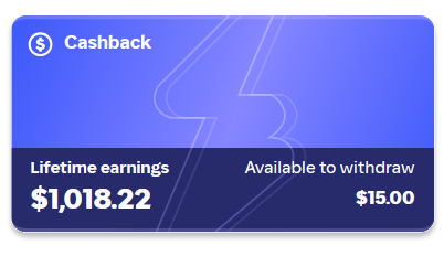 Screenshot of the ShopBack referral code applying